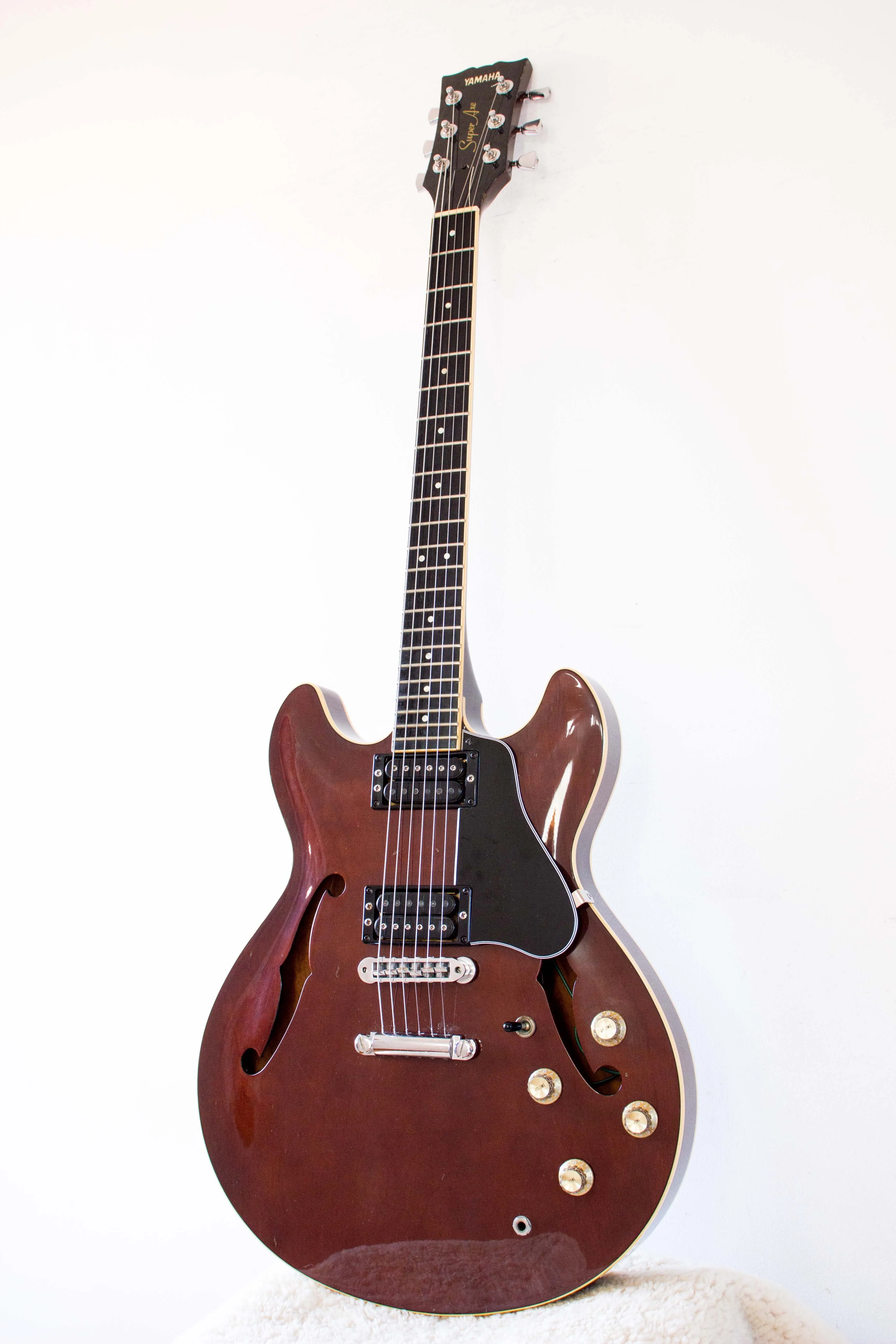 Yamaha SA1000 Super Axe Semi-Hollow Brown 1978